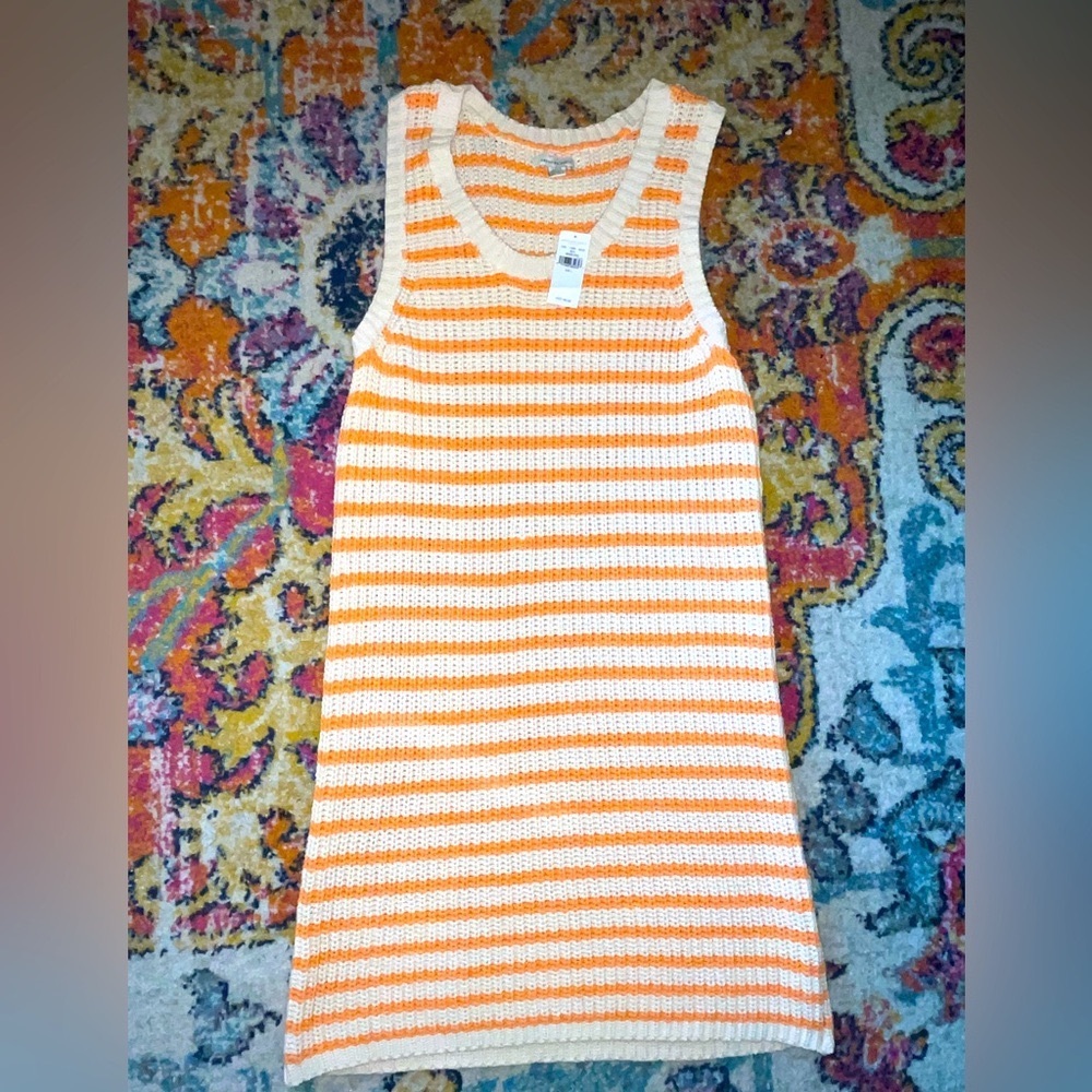 american eagle knitted sweater vest dress